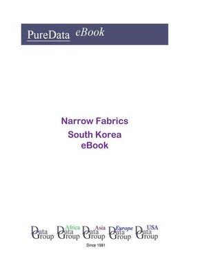 cover image of Narrow Fabrics in South Korea